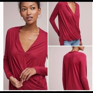 ANTHROPOLOGIE - Akemi + Kin Faux Wrap Top